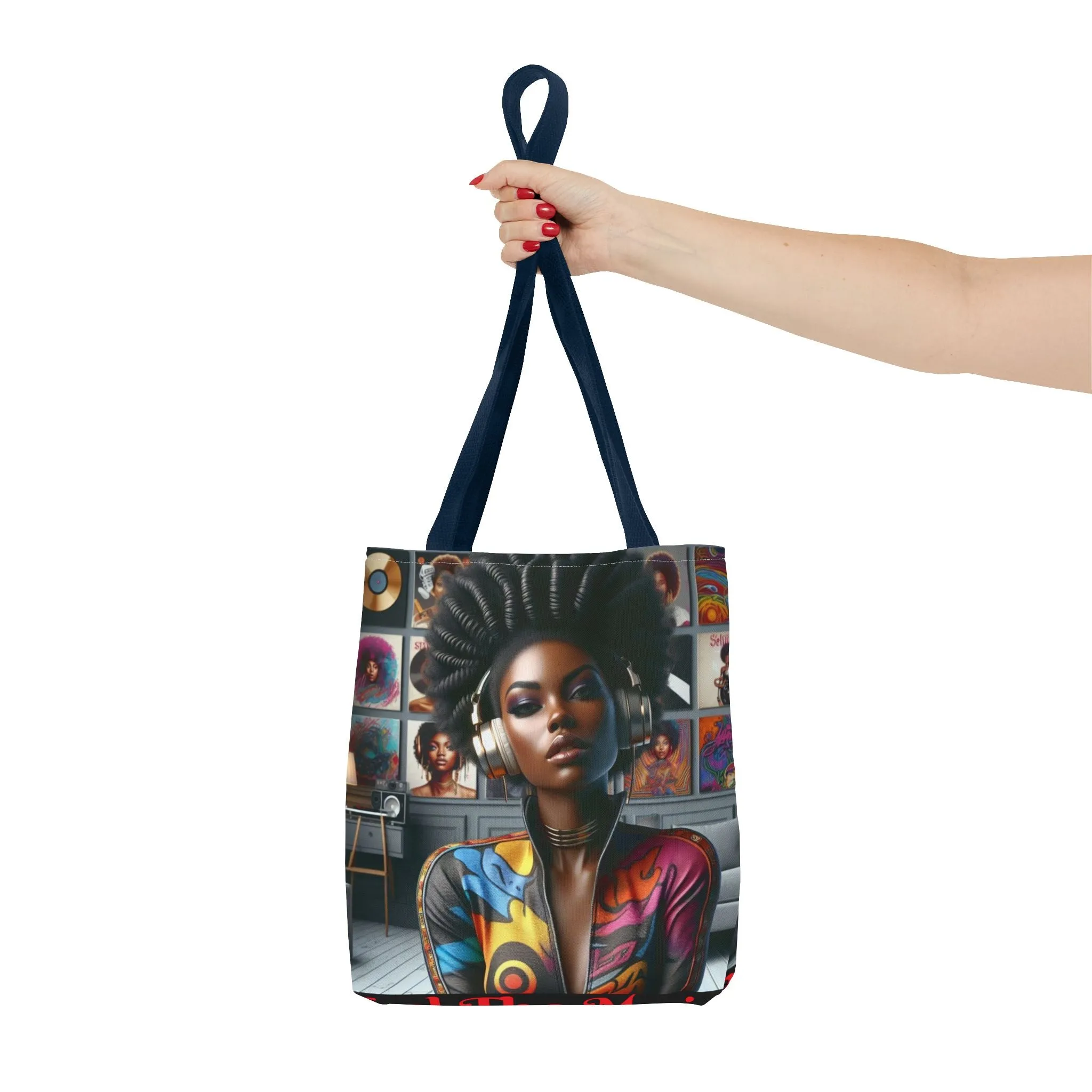 Feel The Music Tote Bag (AOP) #FM18