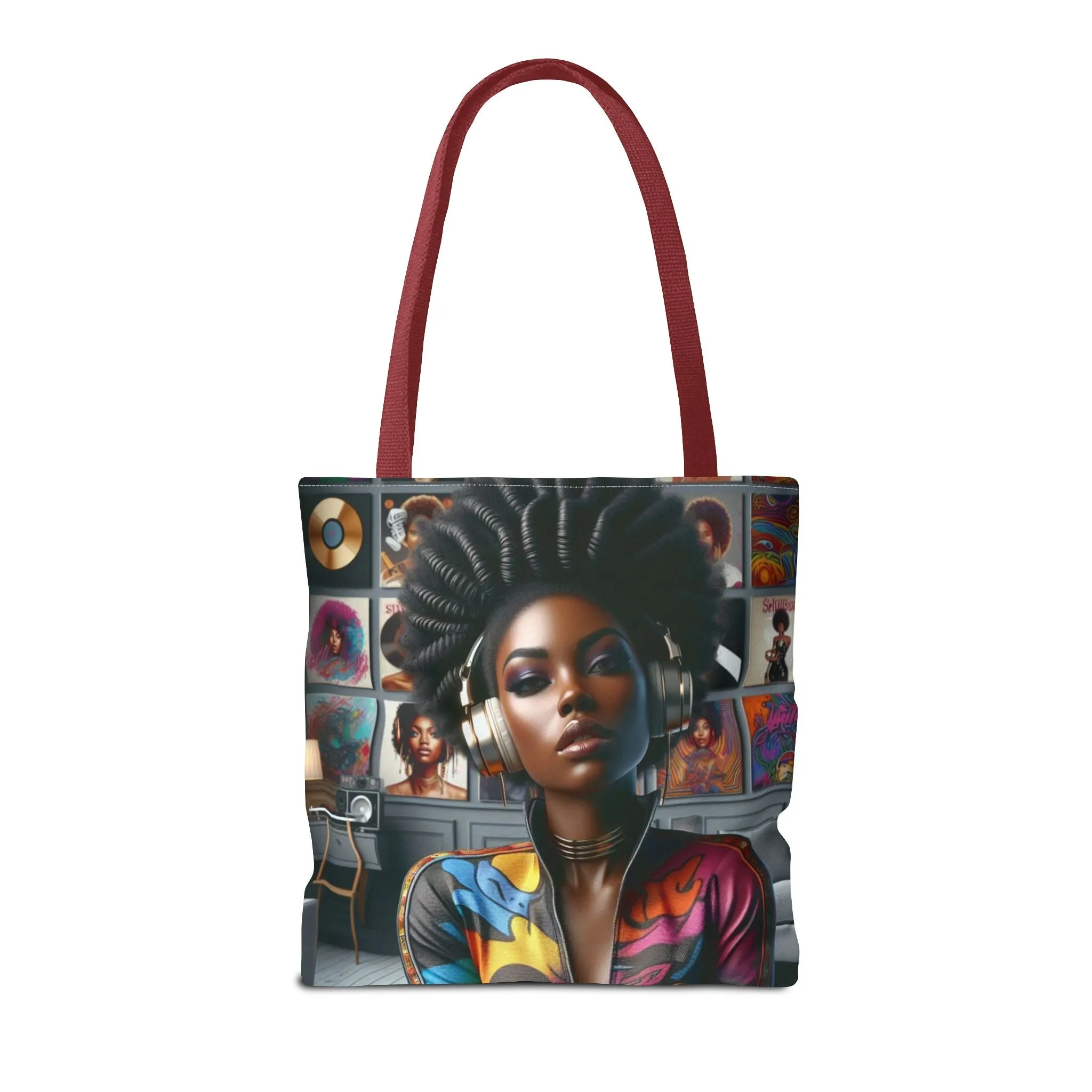 Feel The Music Tote Bag (AOP) #FM18