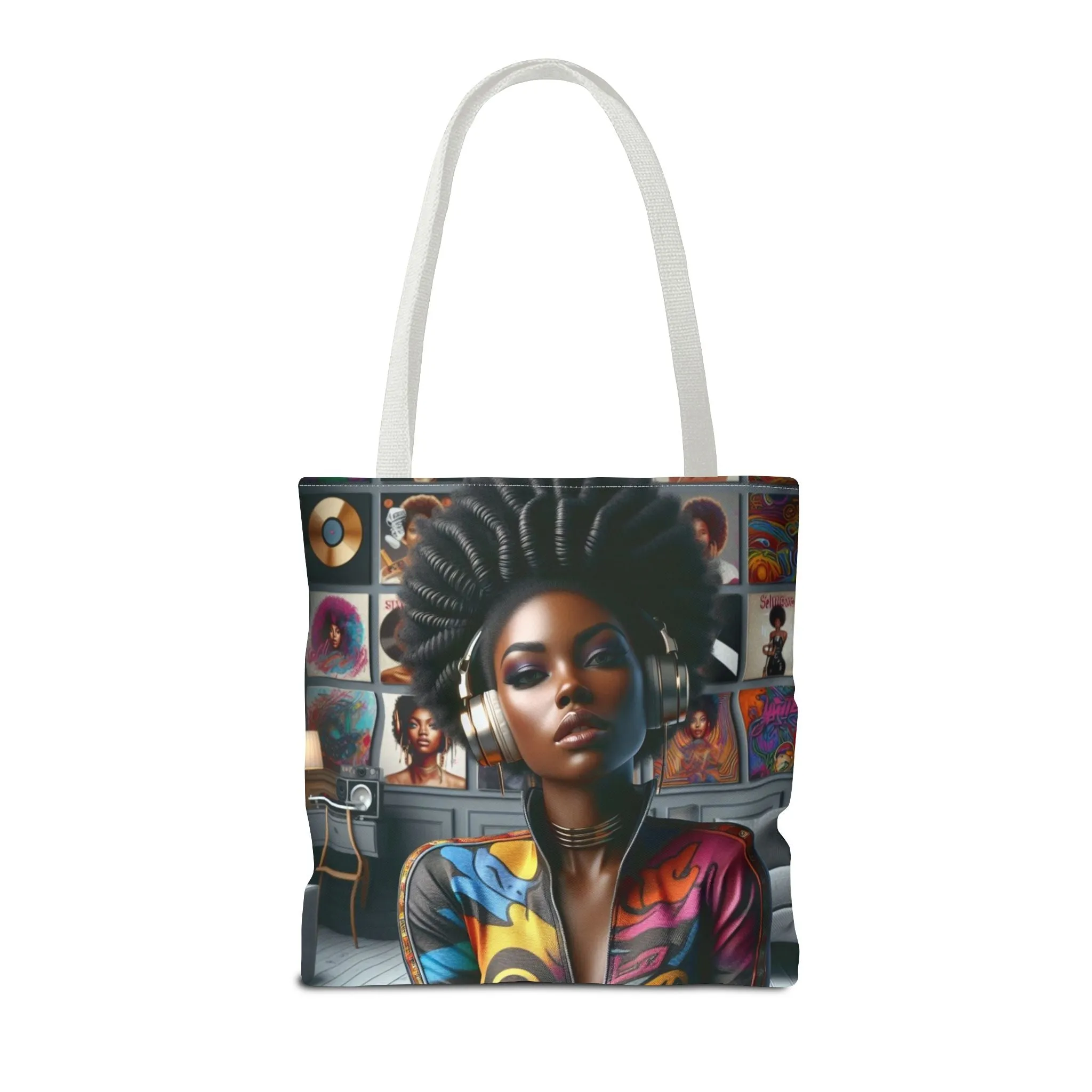 Feel The Music Tote Bag (AOP) #FM18