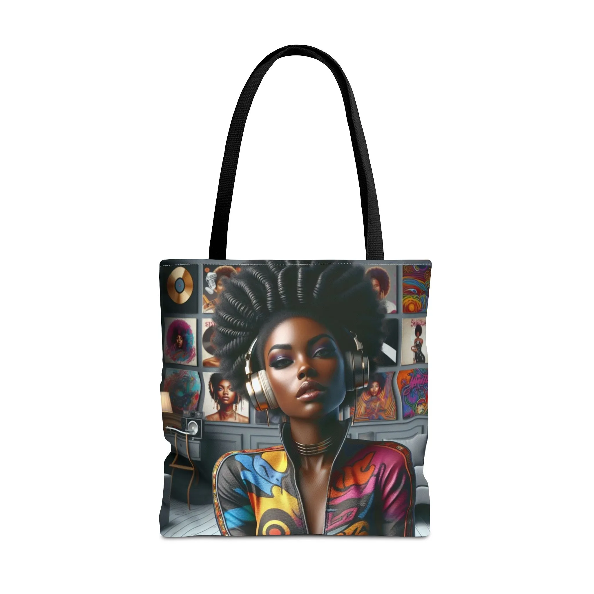 Feel The Music Tote Bag (AOP) #FM18