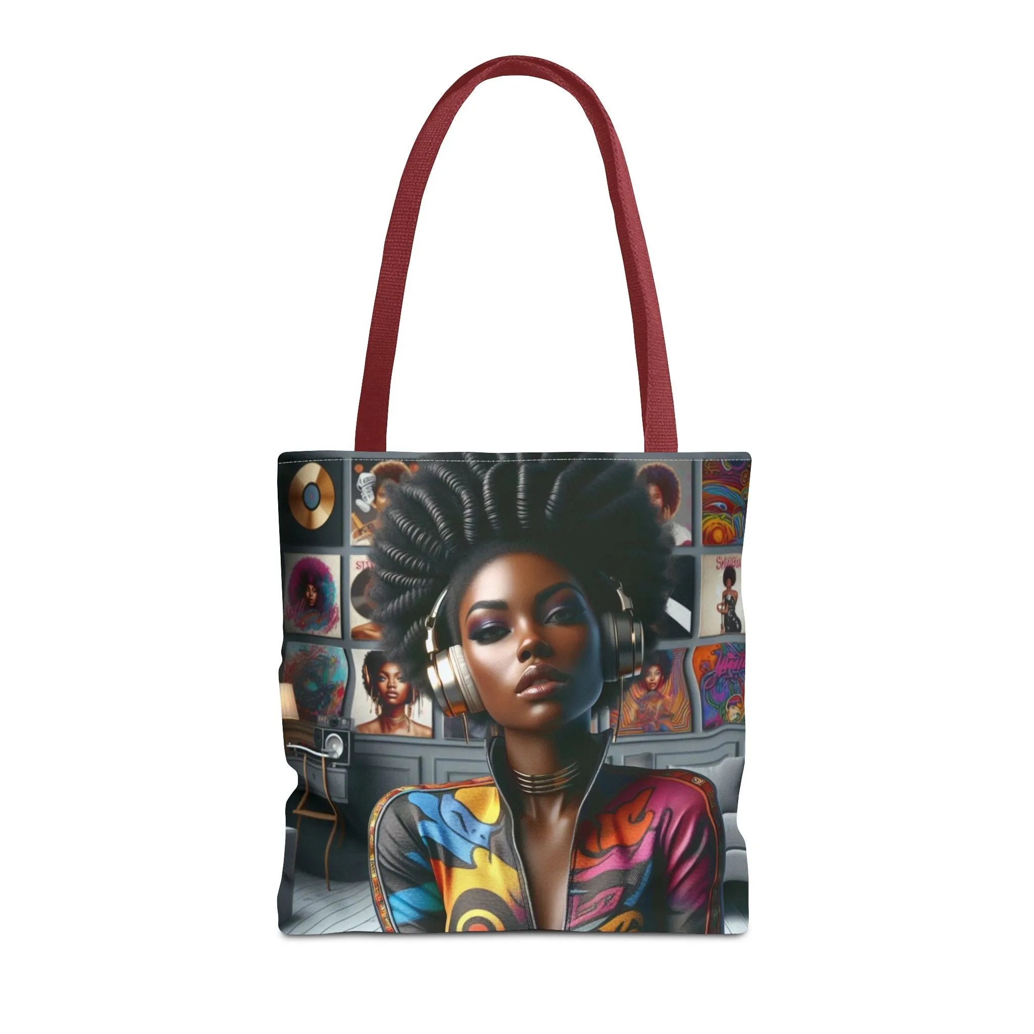 Feel The Music Tote Bag (AOP) #FM18
