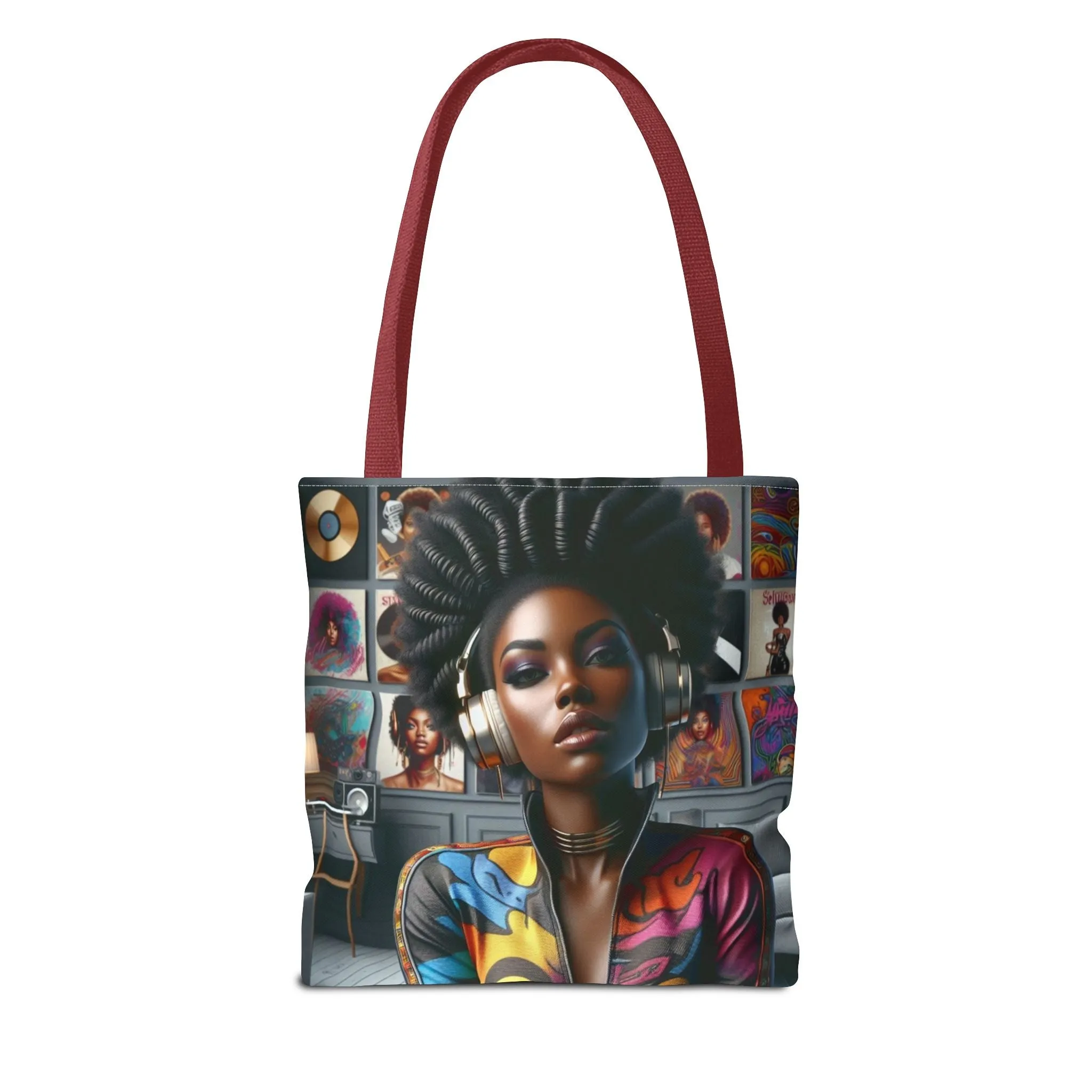 Feel The Music Tote Bag (AOP) #FM18