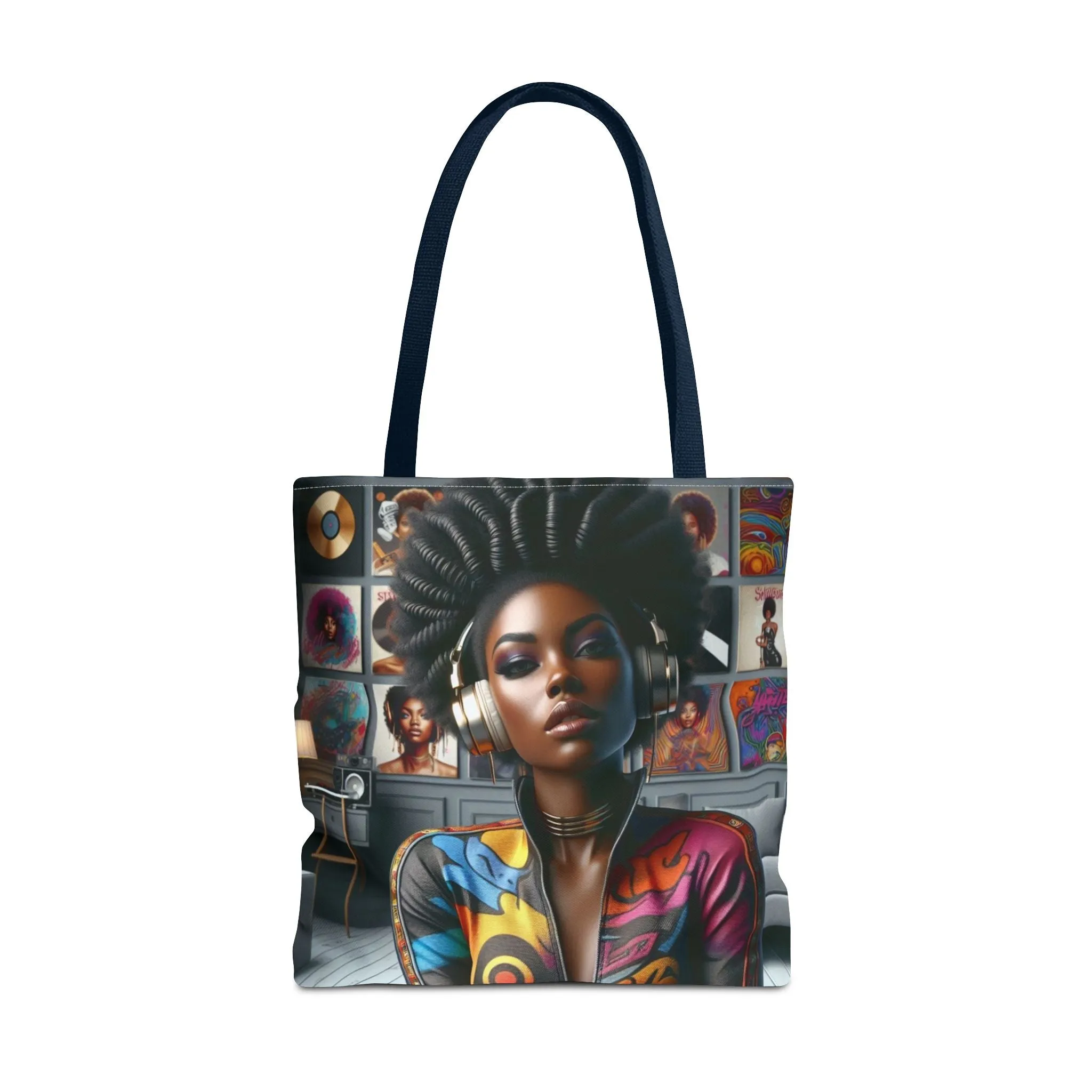Feel The Music Tote Bag (AOP) #FM18