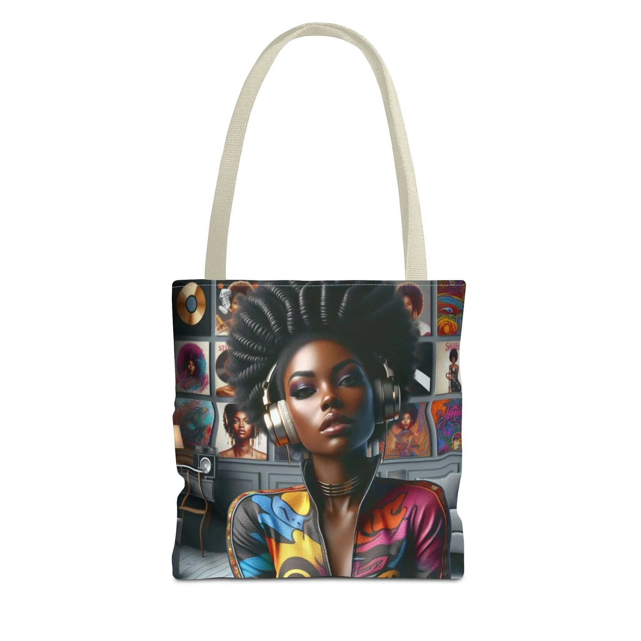 Feel The Music Tote Bag (AOP) #FM18