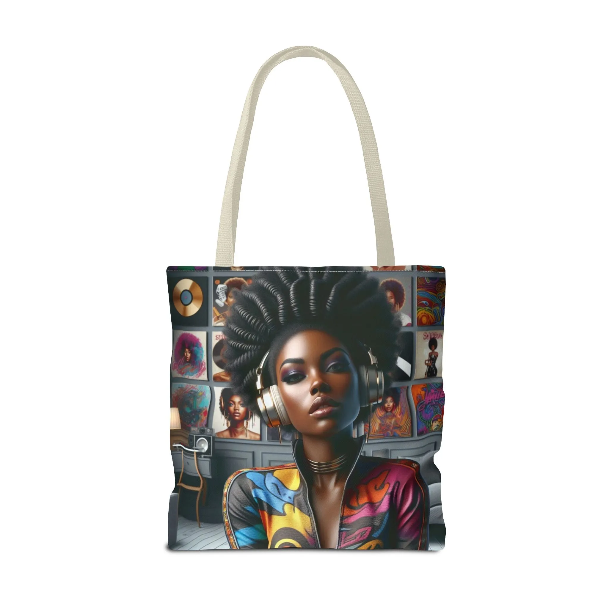 Feel The Music Tote Bag (AOP) #FM18