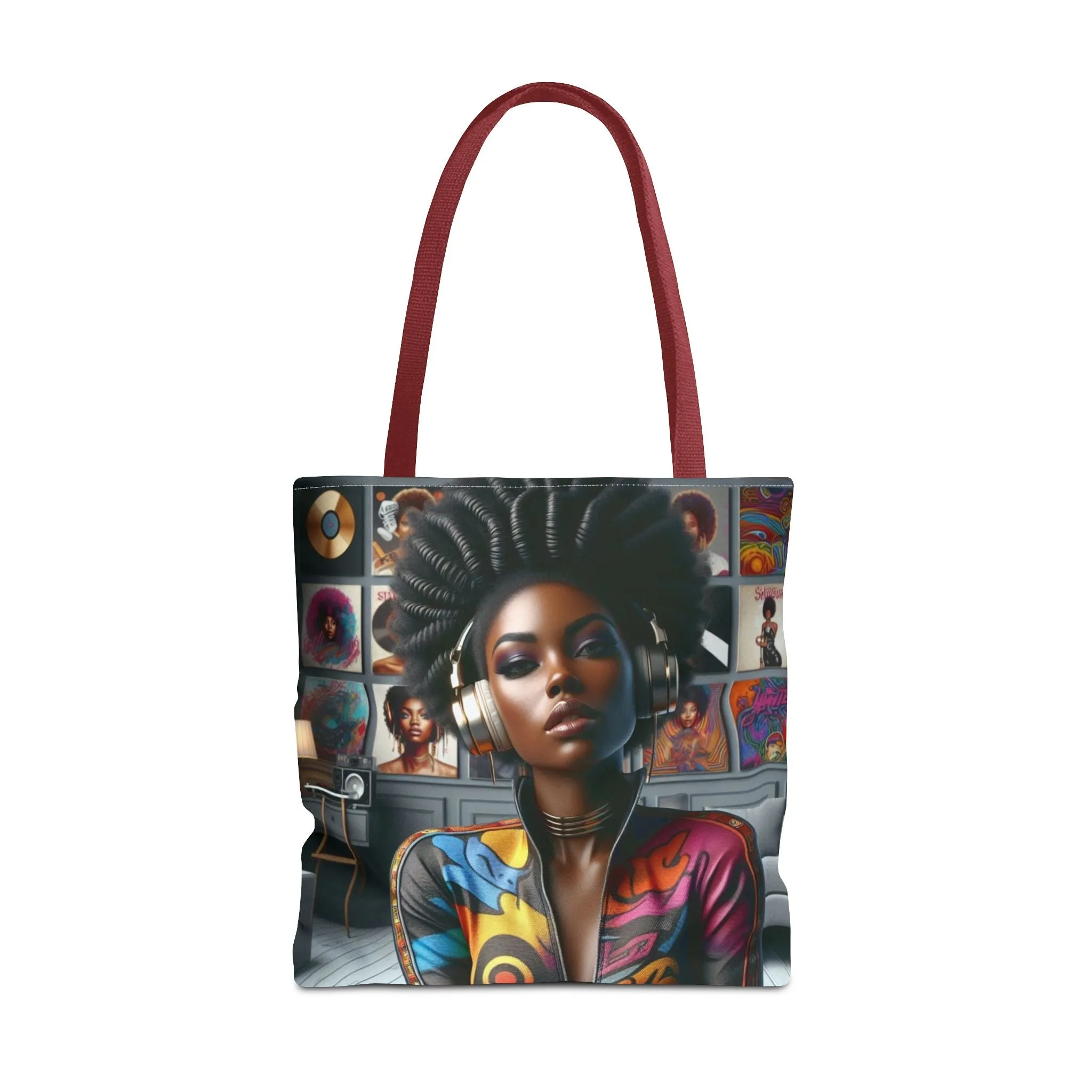 Feel The Music Tote Bag (AOP) #FM18