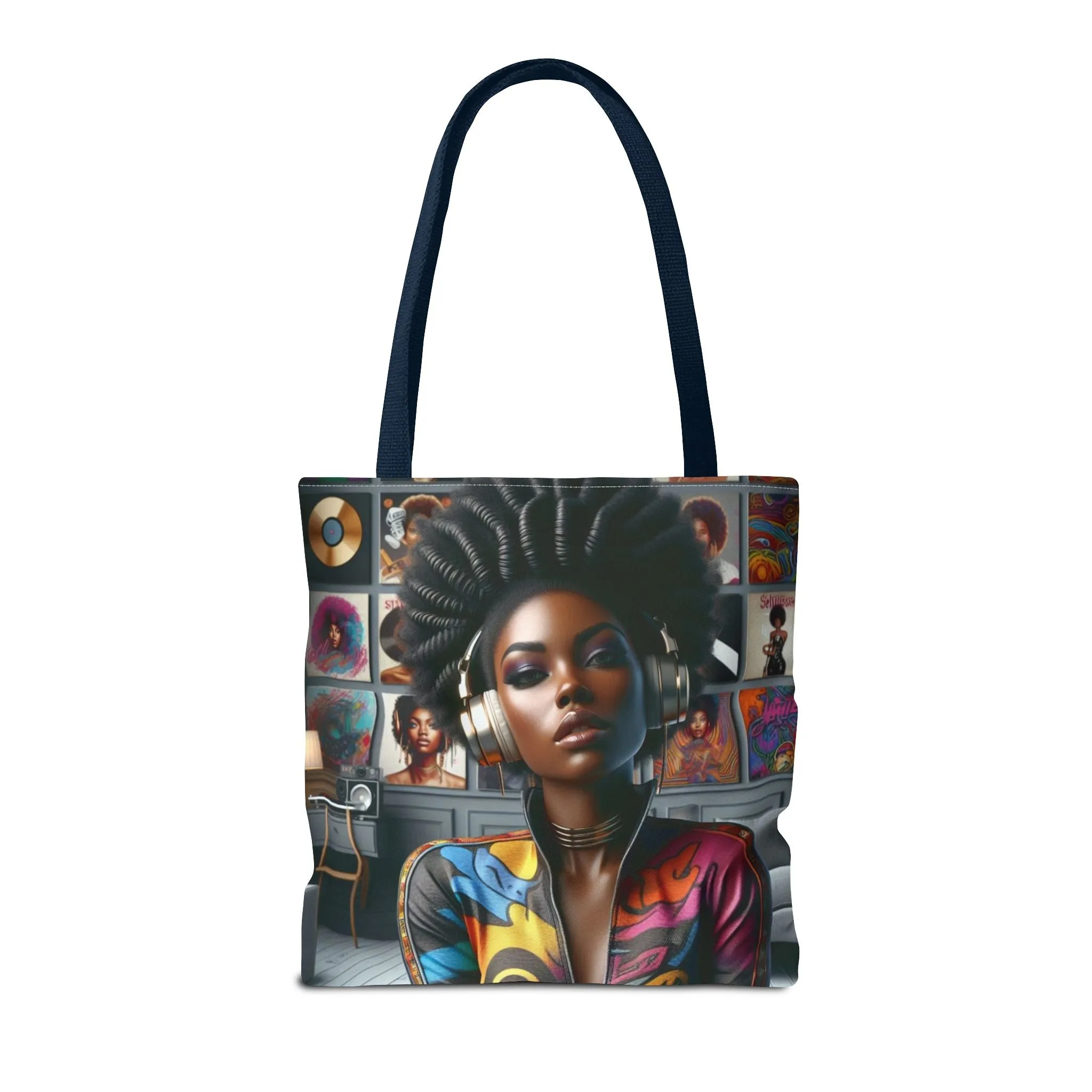 Feel The Music Tote Bag (AOP) #FM18