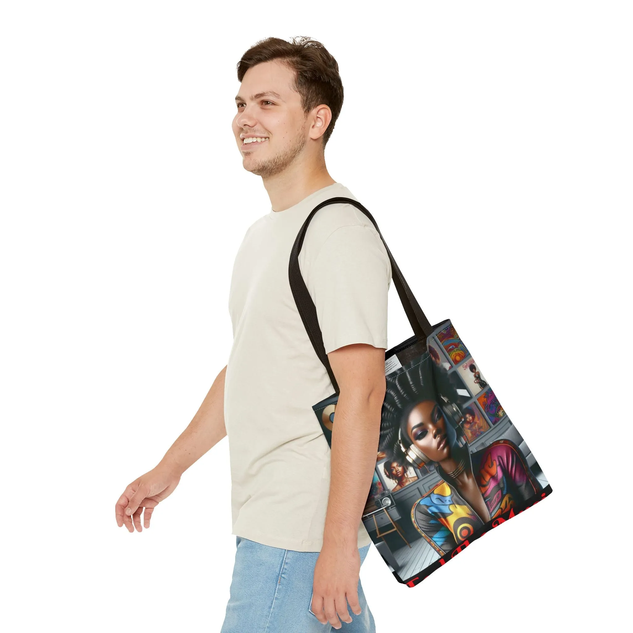 Feel The Music Tote Bag (AOP) #FM18