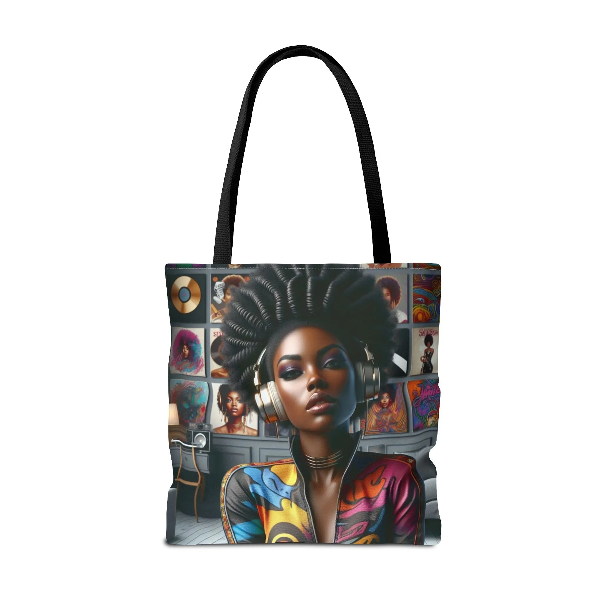 Feel The Music Tote Bag (AOP) #FM18