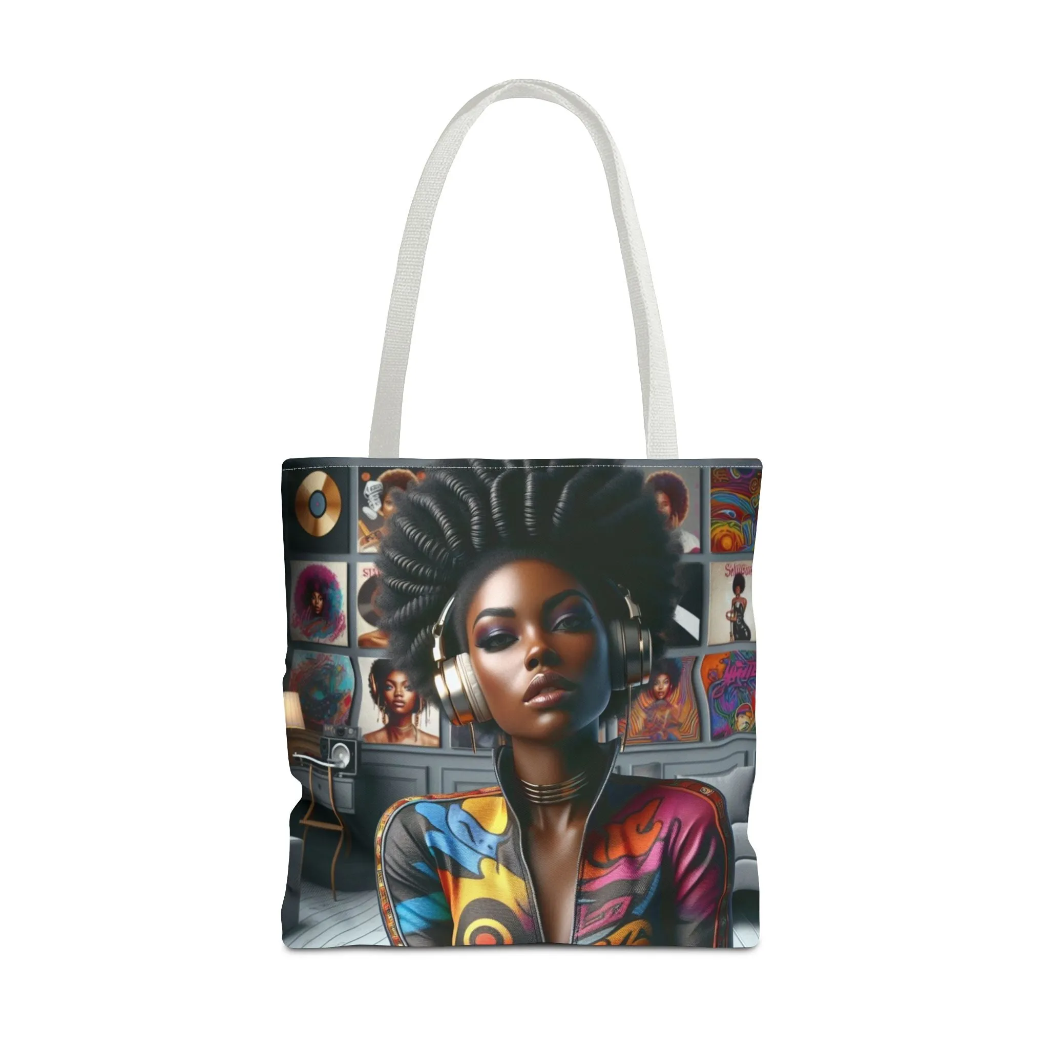 Feel The Music Tote Bag (AOP) #FM18