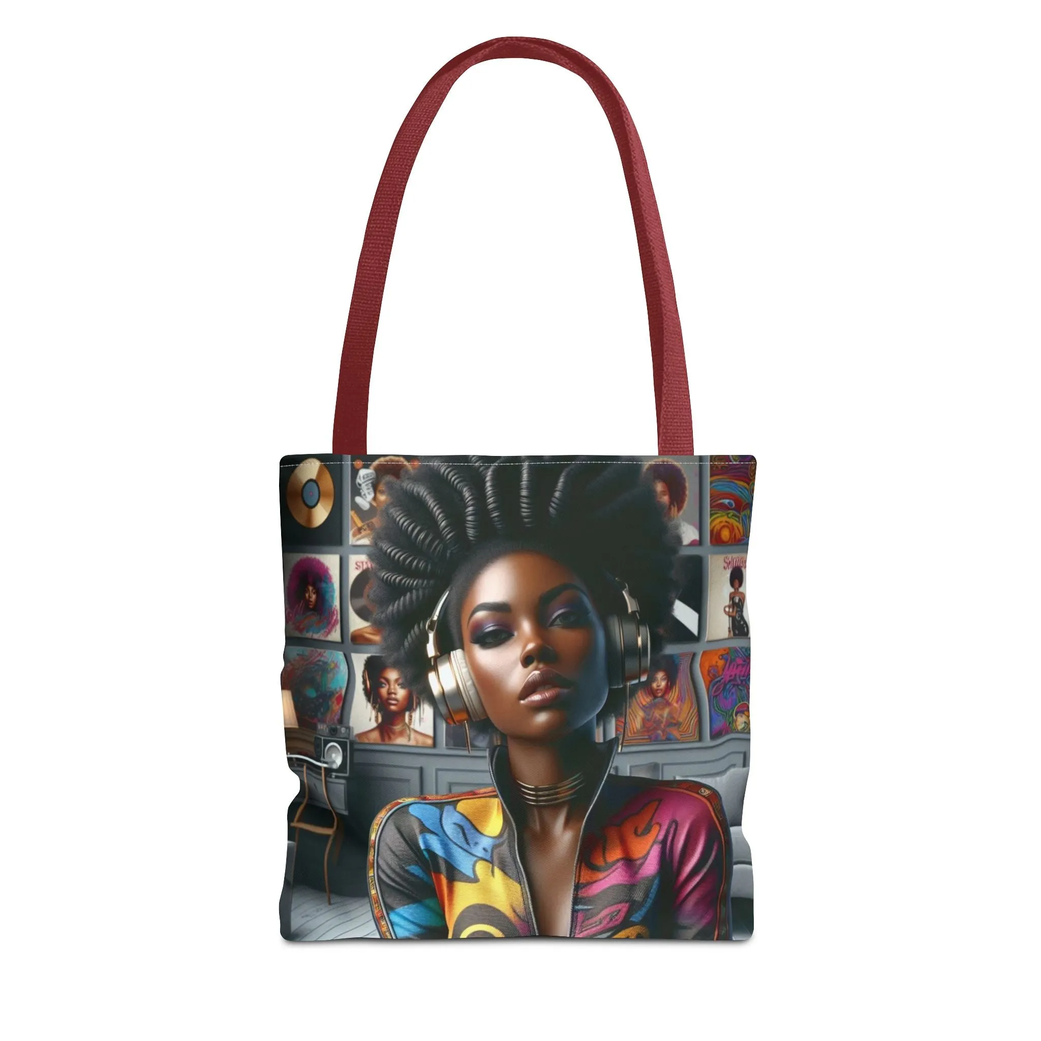 Feel The Music Tote Bag (AOP) #FM18