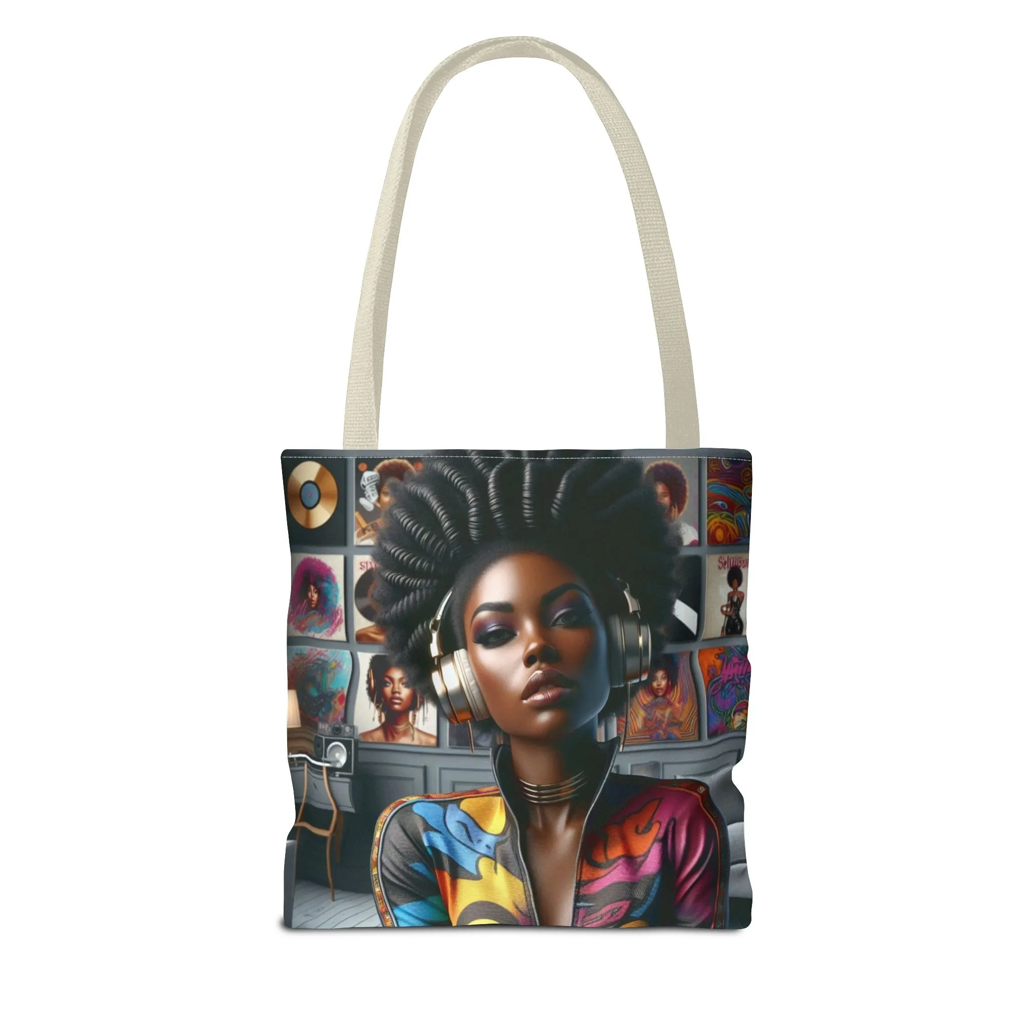 Feel The Music Tote Bag (AOP) #FM18