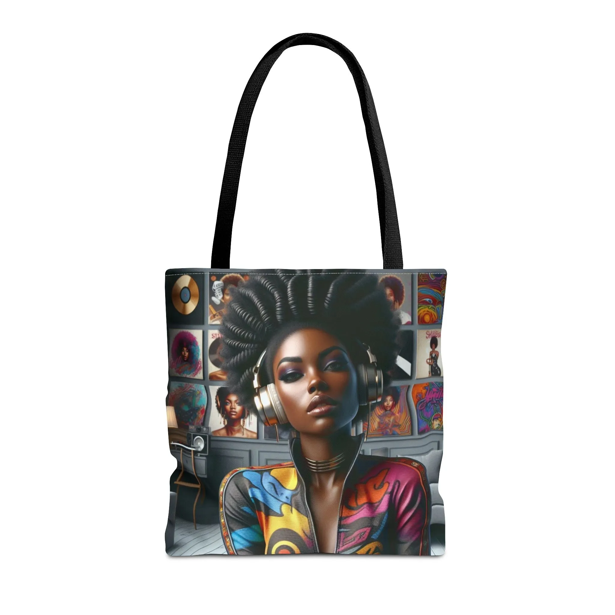 Feel The Music Tote Bag (AOP) #FM18
