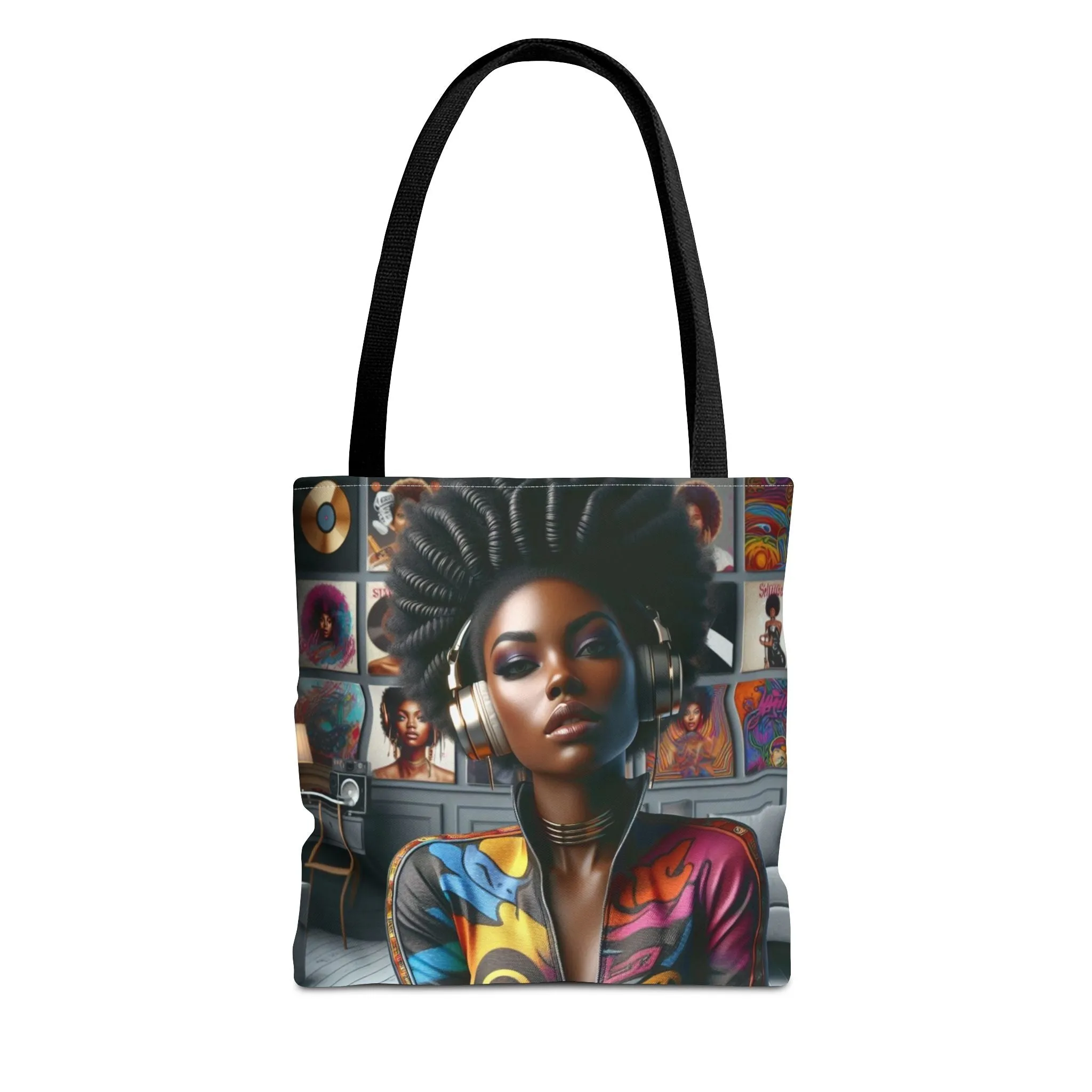 Feel The Music Tote Bag (AOP) #FM18