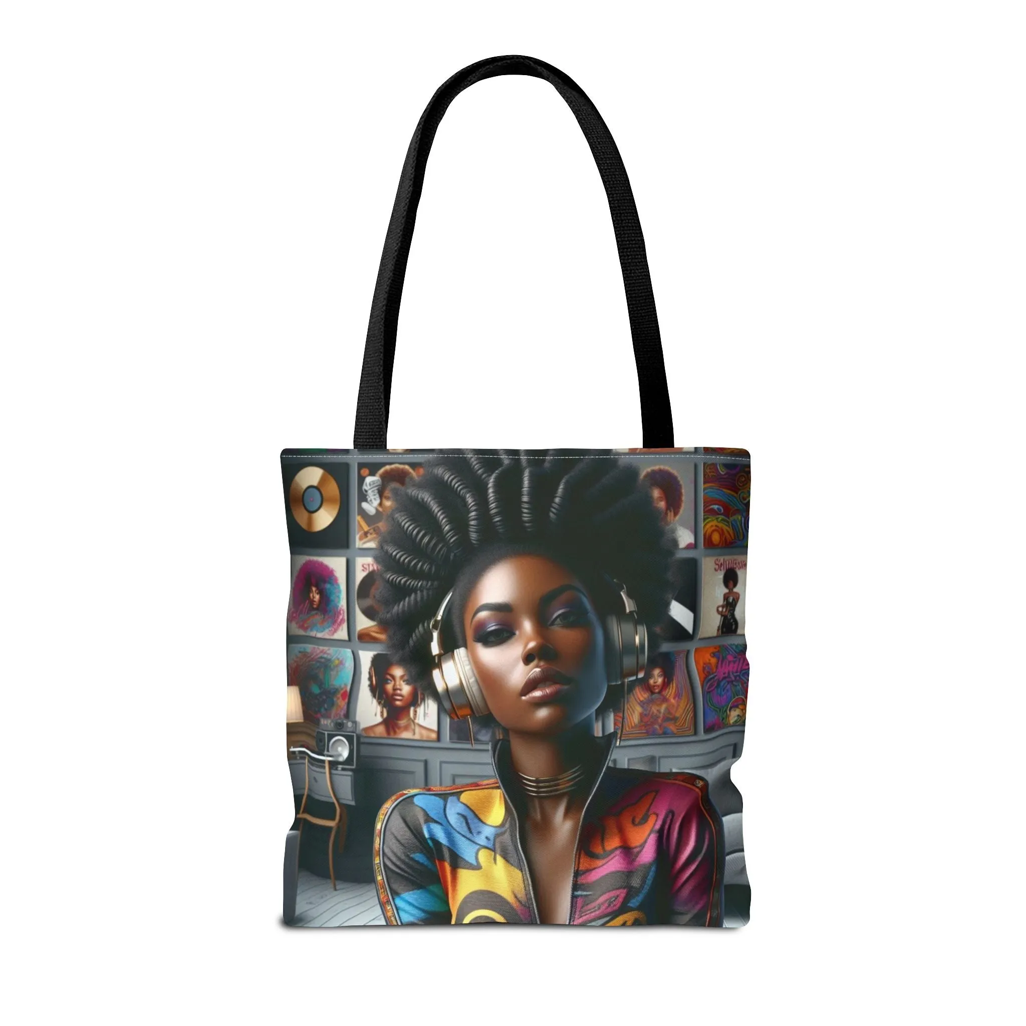 Feel The Music Tote Bag (AOP) #FM18
