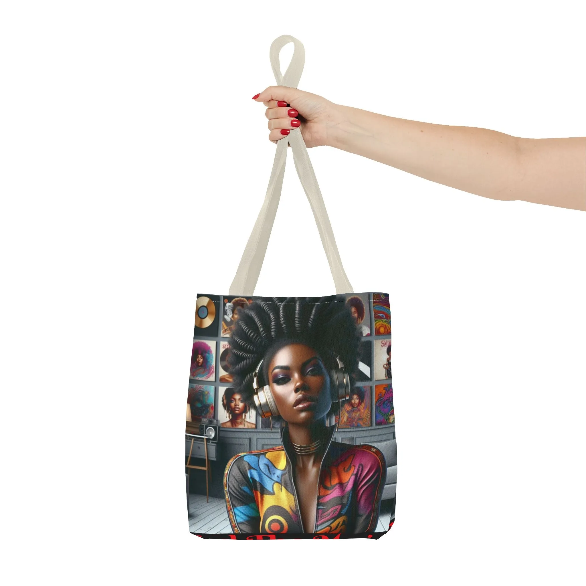 Feel The Music Tote Bag (AOP) #FM18