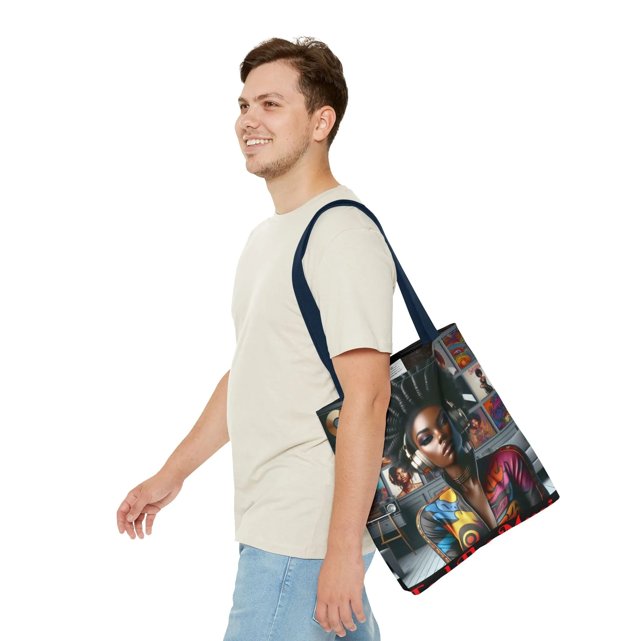 Feel The Music Tote Bag (AOP) #FM18