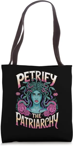 Female Gorgon Medusa Patriarchy For A Feminism Advocate Tote Bag