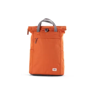 Finchley A Atomic Orange Recycled Canvas Medium