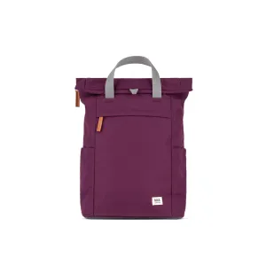 Finchley A Cherry Lacquer Recycled Canvas Medium