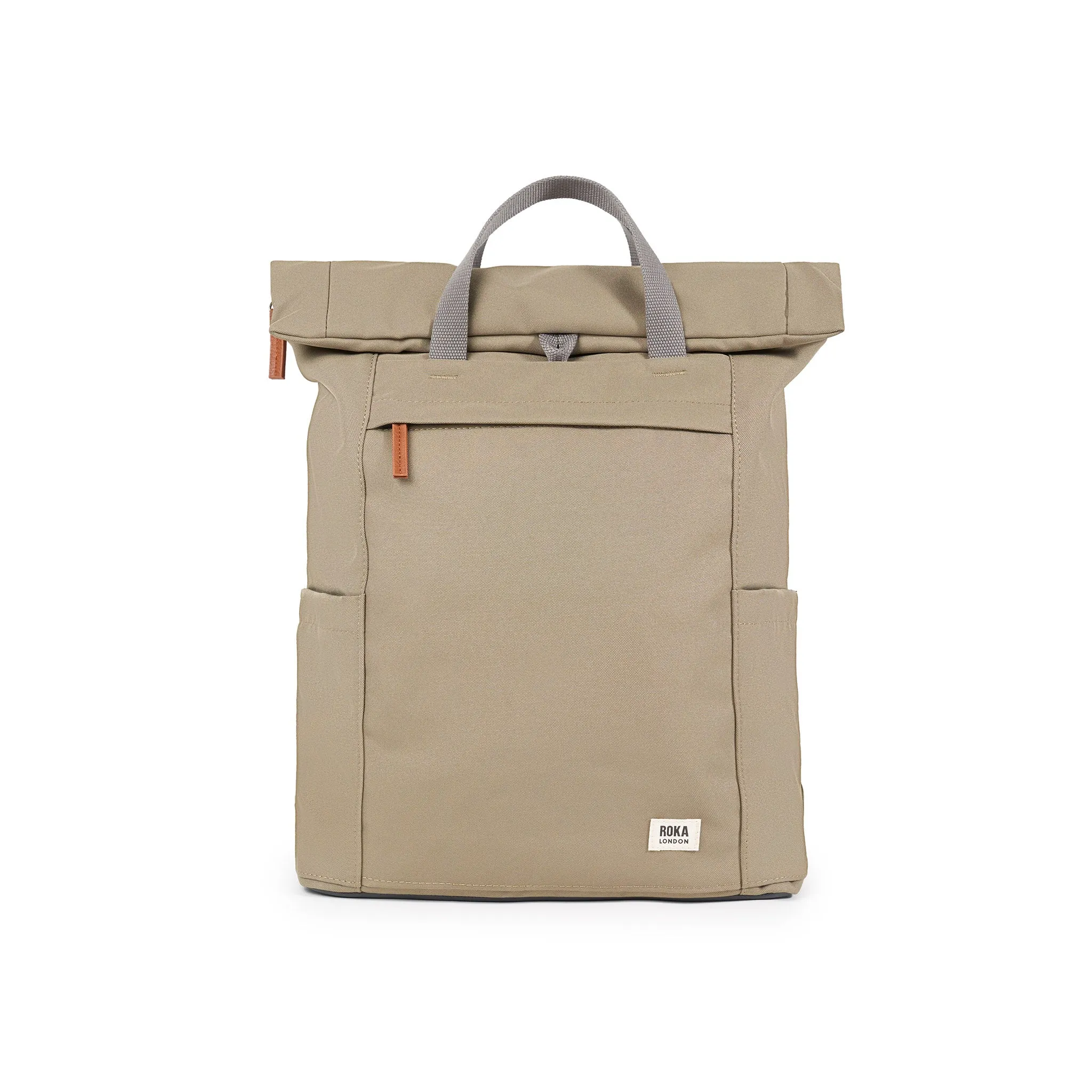 Finchley A Taupe Recycled Canvas Medium