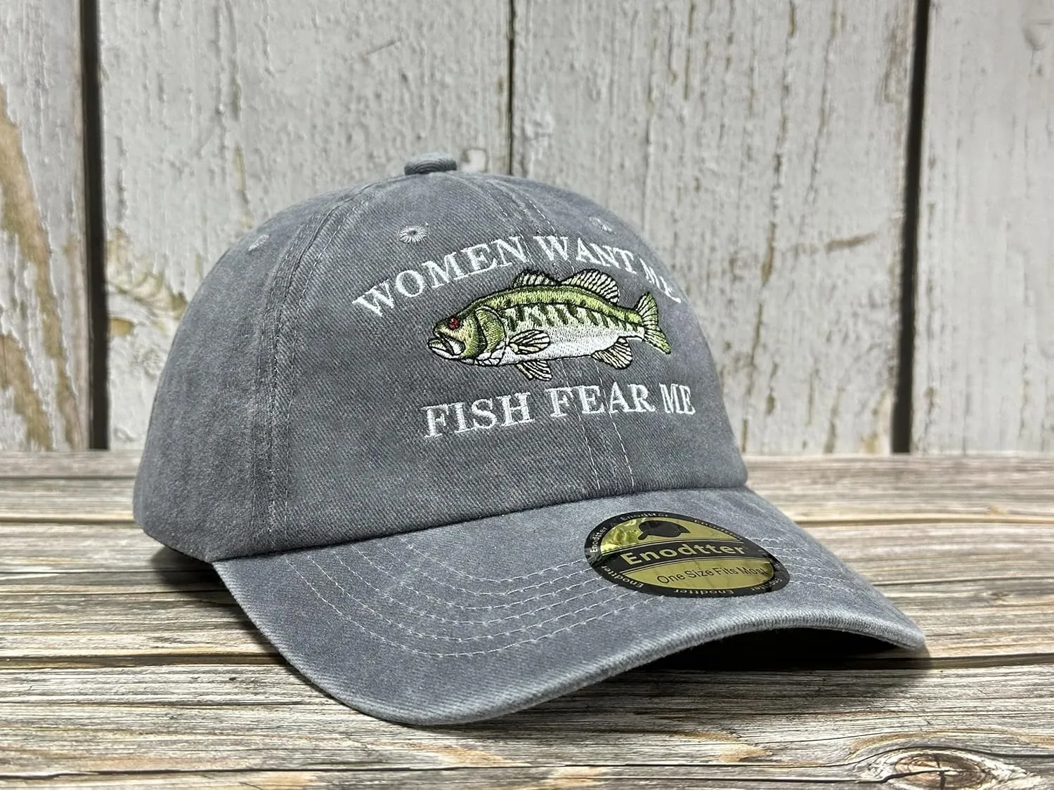 Fish Fear Me Women Want Me Hats