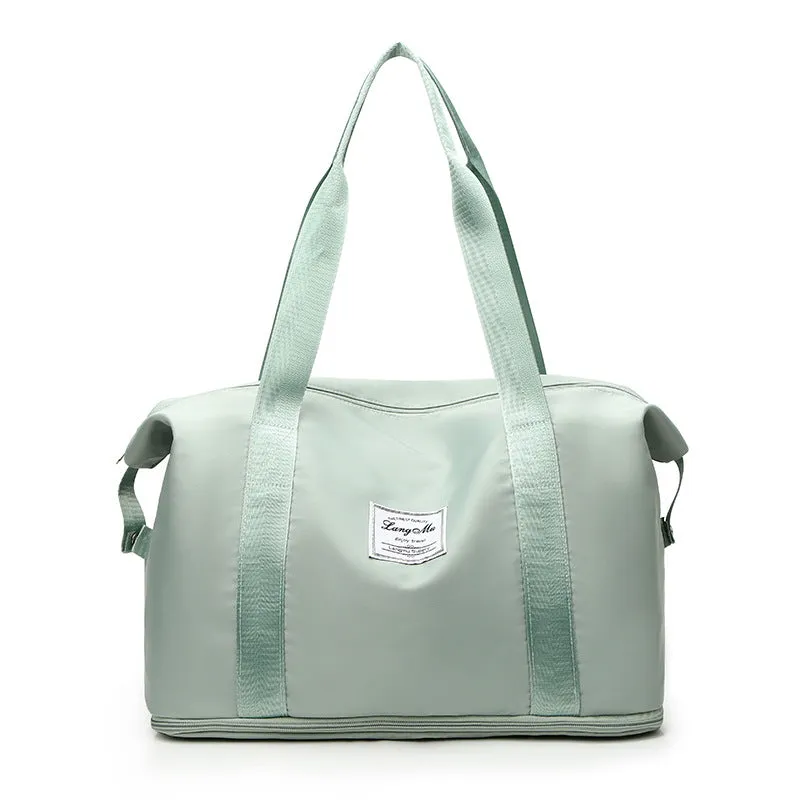 Folding Dry Wet Separation Large Capacity Lightweight Exercise Portable Female Luggage