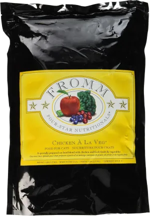 Fromm Four-Star Chicken a La Veg Dry Cat Food, 5-Pound Bag