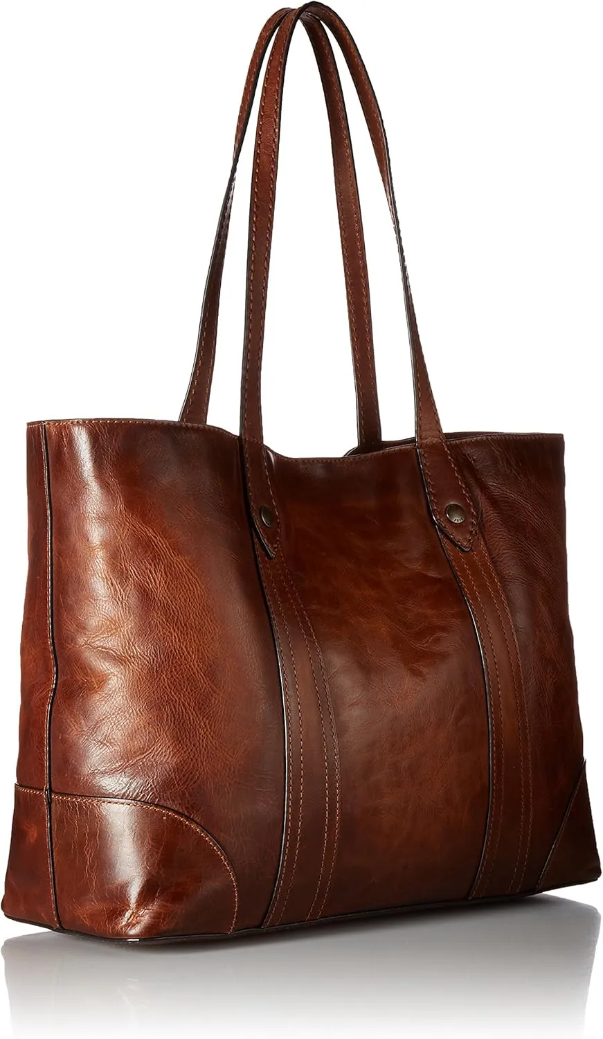 Frye Women's Melissa Shopper Tote Bag, Stylist Large Handbag with Adjustable Strap & Pockets