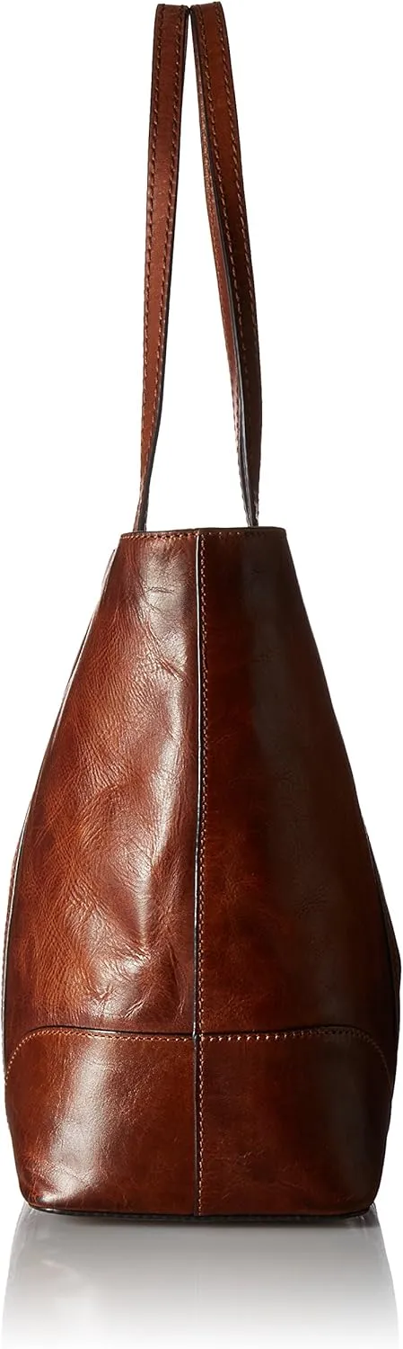 Frye Women's Melissa Shopper Tote Bag, Stylist Large Handbag with Adjustable Strap & Pockets