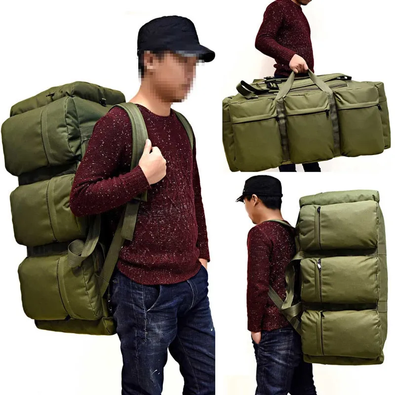 Funki Buys | Bags | Travel Bags | Large Canvas Duffel Bag