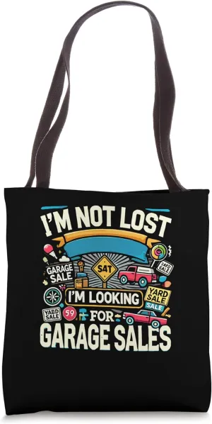 Funny Garage Sales Thrifting Thrift Shop Store Thrifters Tote Bag