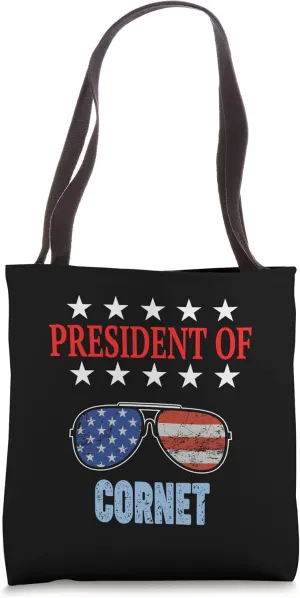 Funny President of Cornet Phrase / Cornet Beginners Tote Bag