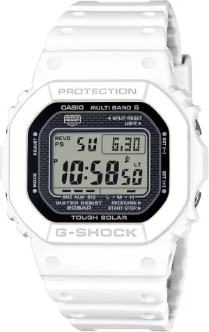 G-Shock GW5000HS-7 Tough Solar Multi-Band 6 White Square