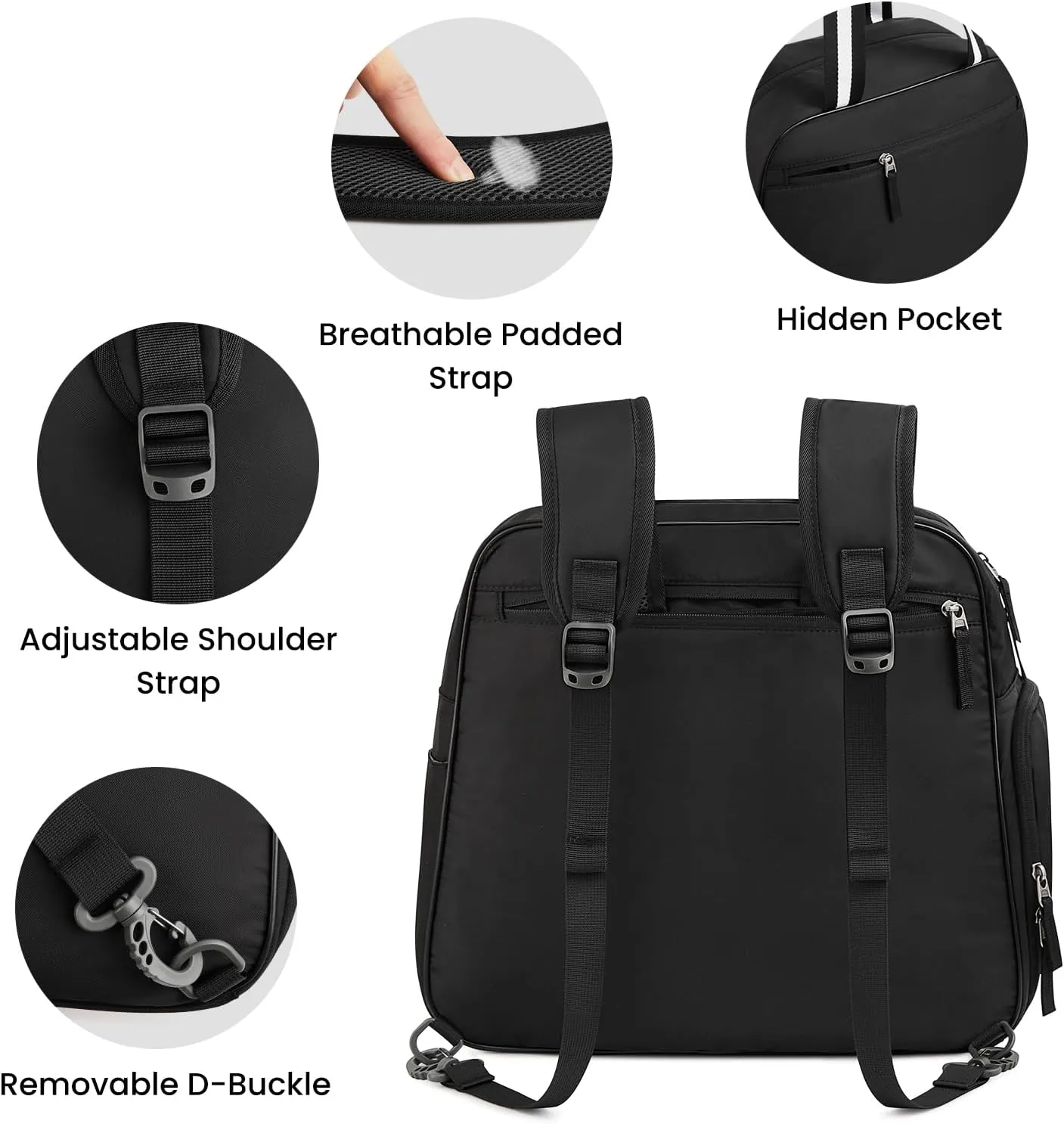 G4Free Pickleball Bag, Pickleball Bag Tote for Women and Men