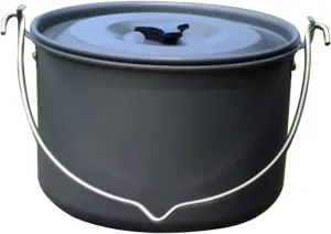GANAZONO Ergonomic Handle Camping Pot Large Capacity Picnic Supply Durable Non-Slip for