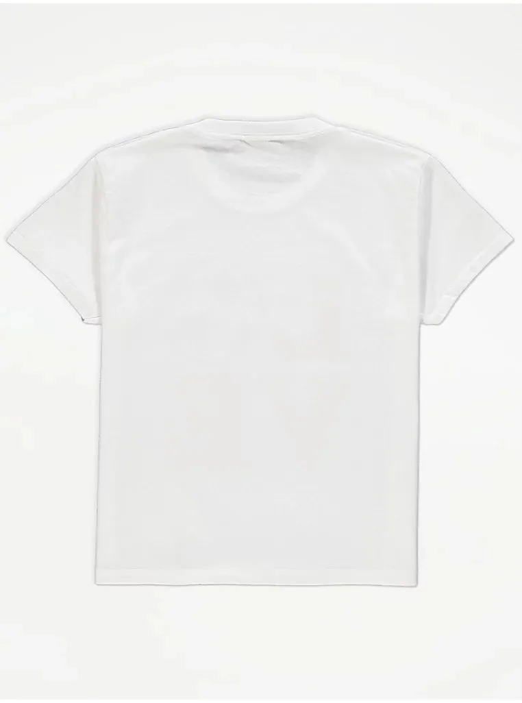 George Love Glitter Slogan Print Football Older Girls T-Shirt