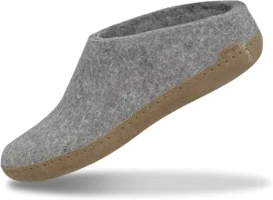 Glerups 100% high quality wool mix Slipper with leather sole - Unisex Slip-on