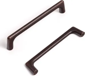 Goo-Ki Antique Oil Rubbed Bronze Cabinet Pulls with 5''(128mm),Casual Luxury Solid Zinc Cabinet Handles for Drawer,Cupboard, Wardrobe,2 Pack