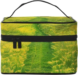 Grassland Paths Travel Cosmetic Bag Travel Toiletry Bag Cosmetic Bag For Men And Women,&* Suitable For Cosmetic Toiletries