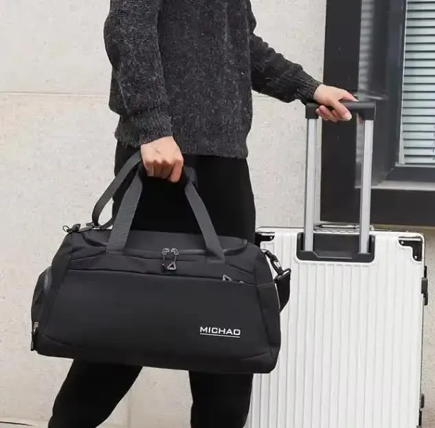 Green Large Capacity Gym Bag