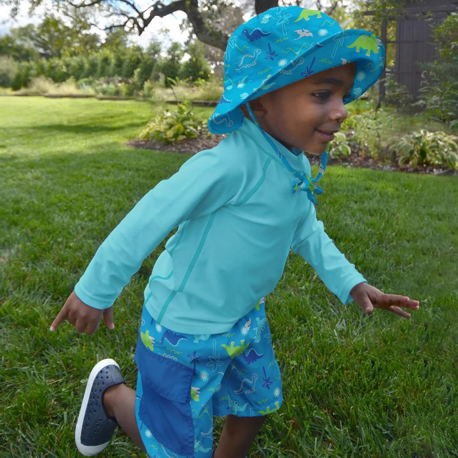 green sprouts i Play Baby & Toddler Long Sleeve Rashguard | All-Day UPF 50  Sun Protection—Wet or Dry