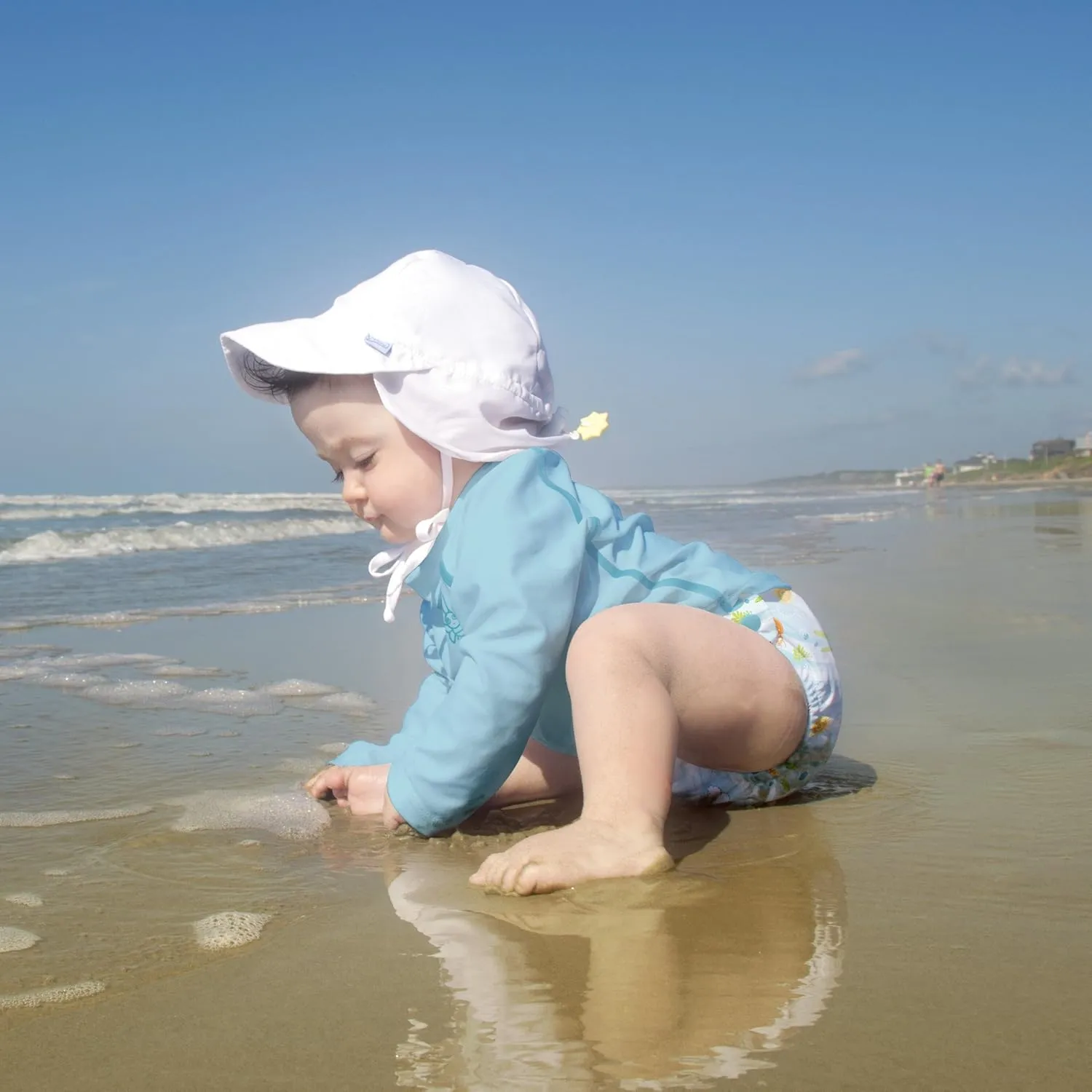 green sprouts i Play Baby & Toddler Long Sleeve Rashguard | All-Day UPF 50  Sun Protection—Wet or Dry