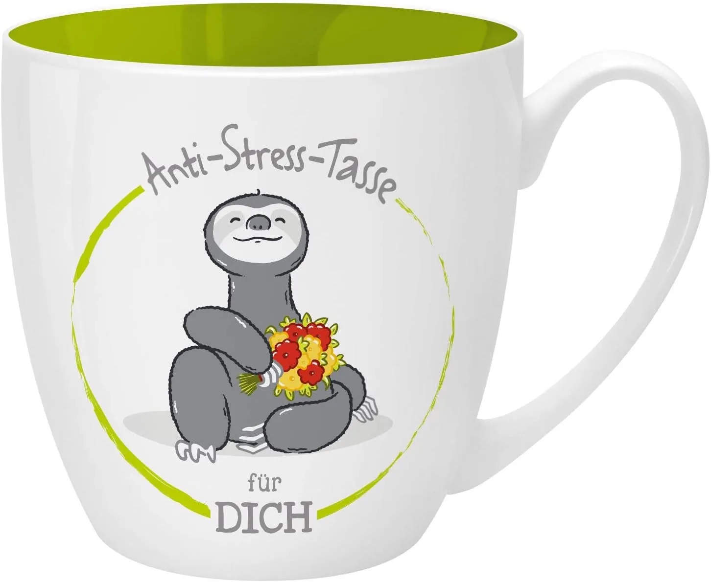 Gruss und Co Anti-Stress Tasse für Dich, 45 cl, Geschenk, Kaffeetasse Cup, New bone chine