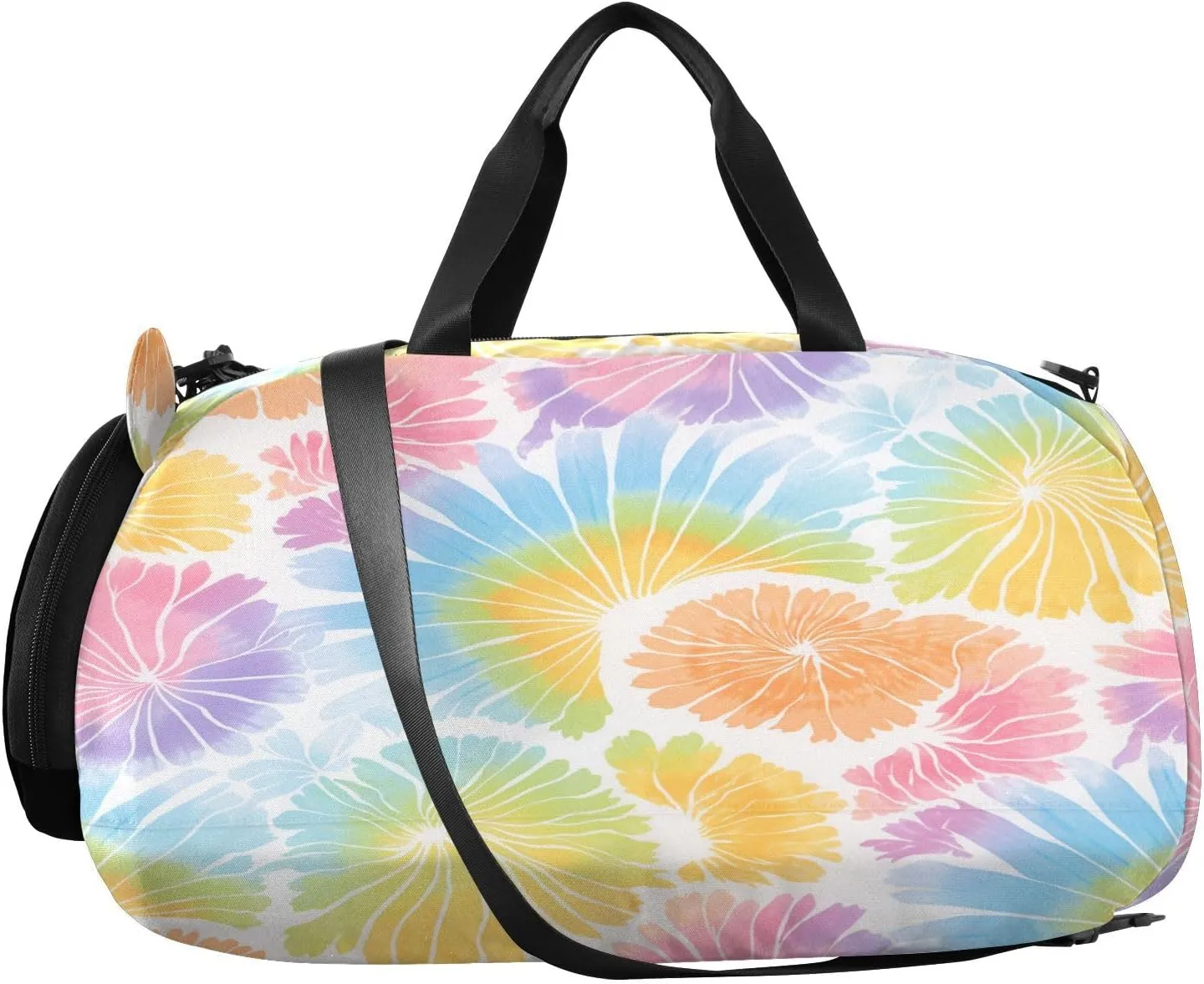 GuoChe Side Purse Crossbody with Shoes Compartment Beauty Small Shoulder Bag for Take a walk