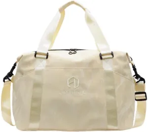Gym Bag for Women with Dry-Wet Separation, Weekender Bag Travel Bag for Women, Multifunctional Large Capacity and Premium Oxford Fabric (Yellow)