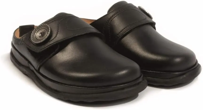 HAFLINGER Unisex Charlotte Premium Leather Indoor-Outdoor Clogs