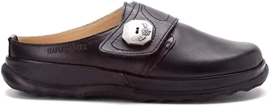 HAFLINGER Unisex Charlotte Premium Leather Indoor-Outdoor Clogs