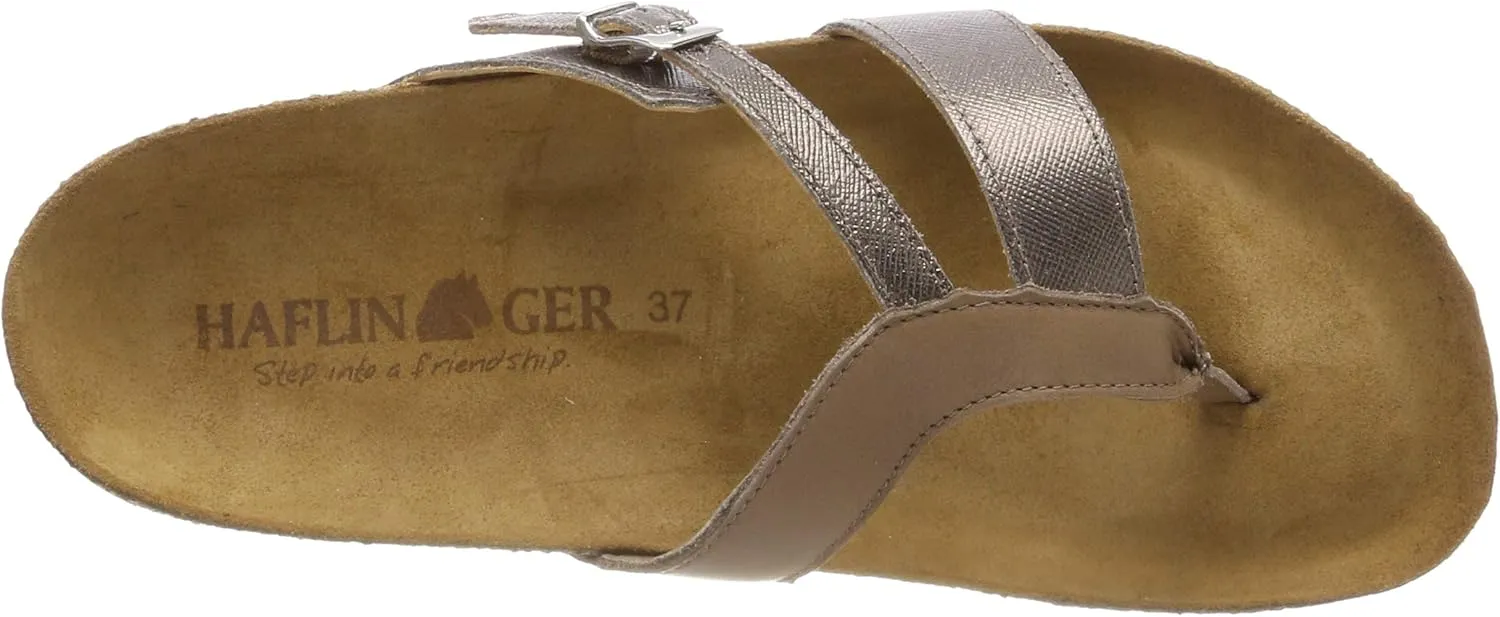 HAFLINGER Women's Flip Flop Sandals, 6.5 us