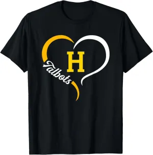 Hampton Talbots Logo Half Heart Slogan HS T-Shirt